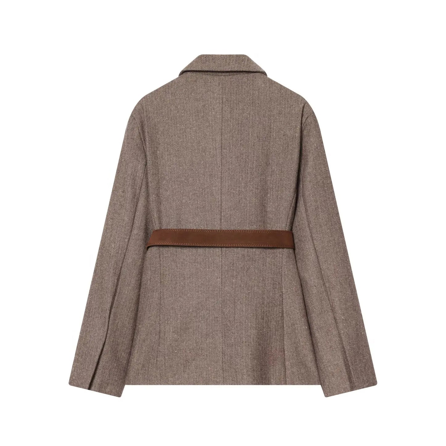 New Women's Jackets Blazers Spring 2026 New Fashion Khaki Slim V-neck Office Blazers Chic Elegant Young Women's Warm Coats