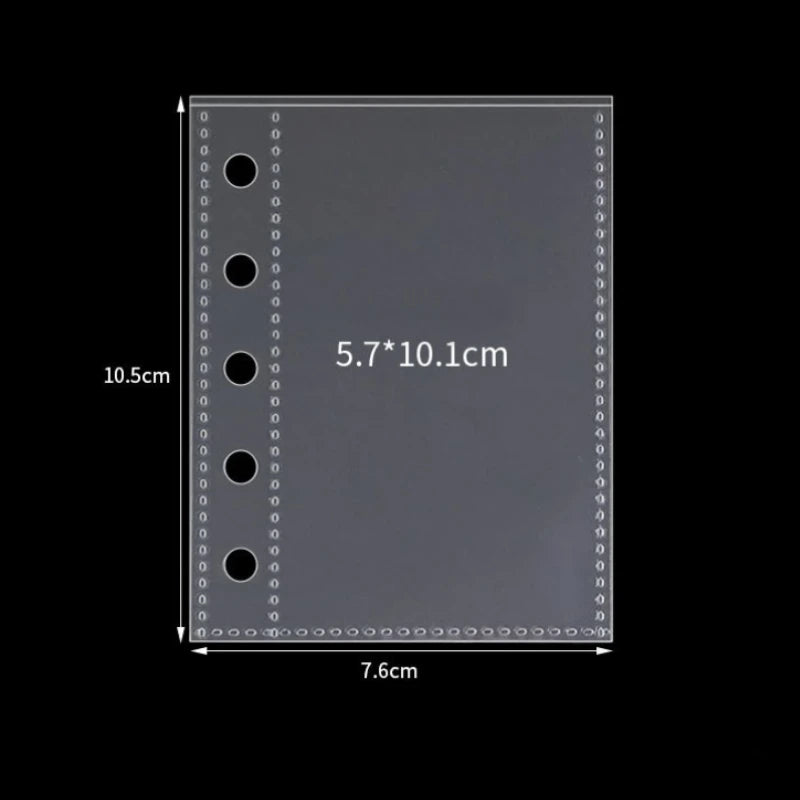 M5 Binder Kpop Photocard Holder Pink Blue Denim Heart Binder with Elastic Band Photo Card Collection Book Idol Photo Album  다이어리