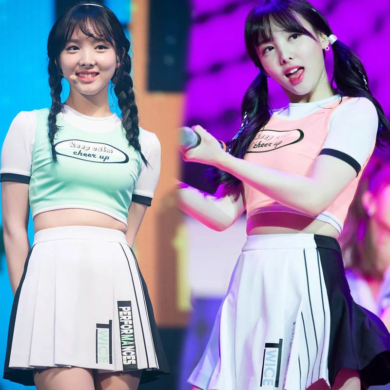 K-Pop Cheerleading Stage Outfit | Inspired by Nayeon