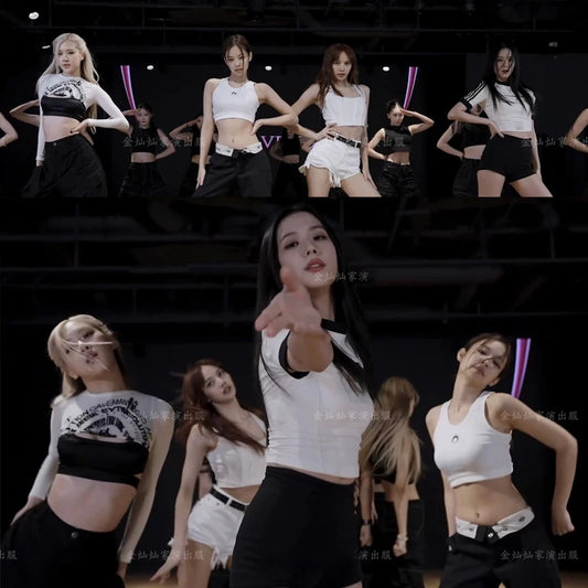 Jazz Dance Stage Costume Set | Inspired by Blackpink