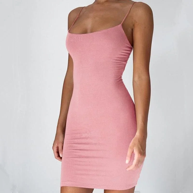 Bodycon Spaghetti Strap Mini Dress | Inspired by Ningning