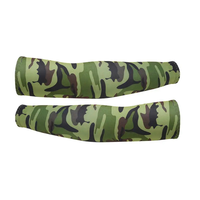 1Pair Arm Sleeves Summer Sun UV Protection Ice Cool Cycling Running Fishing Climbing Driving Arm Cover Warmers For Men Women