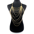 Rhinestone Multilayer Body Chain | Inspired by Zeynep Oktay