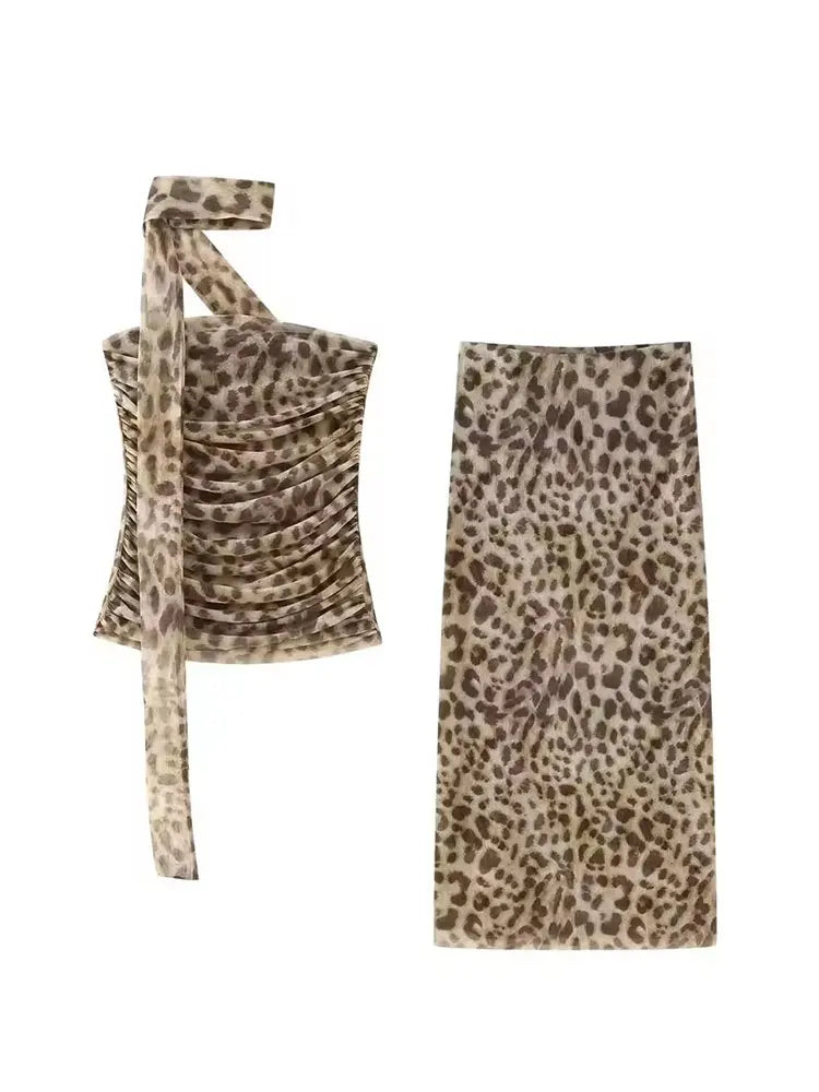 Leopard Two-Piece Set | Meri