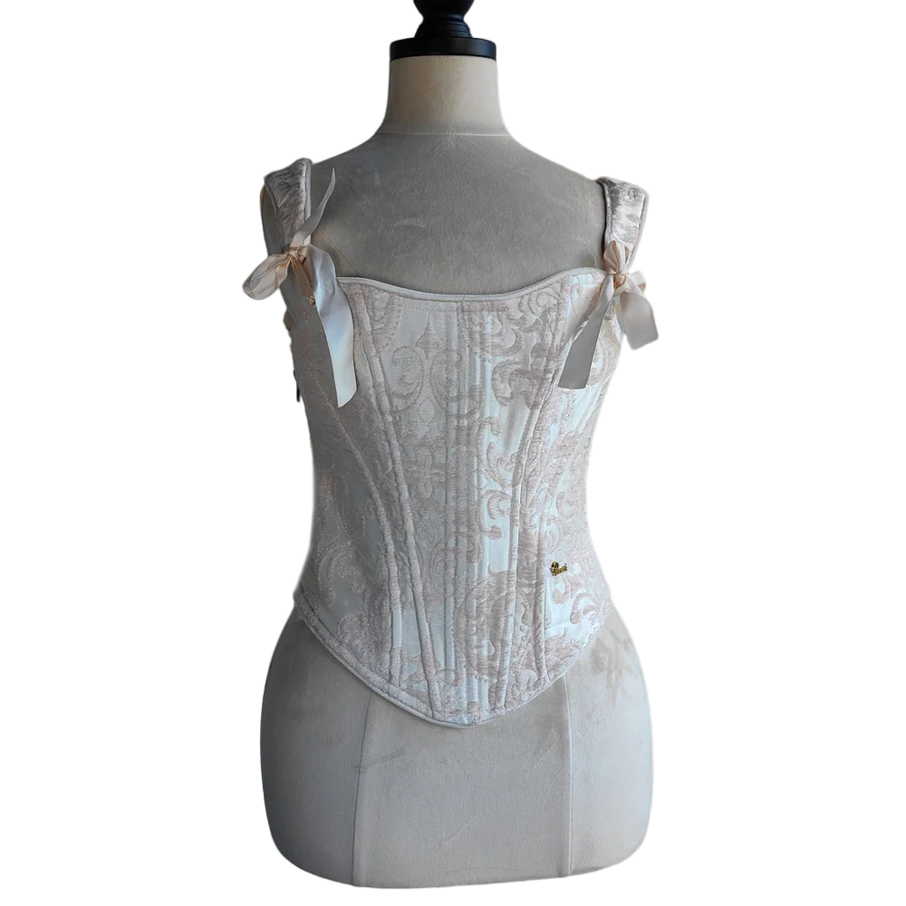 Lace-Up Corset Bustier | Inspired by Şeyma