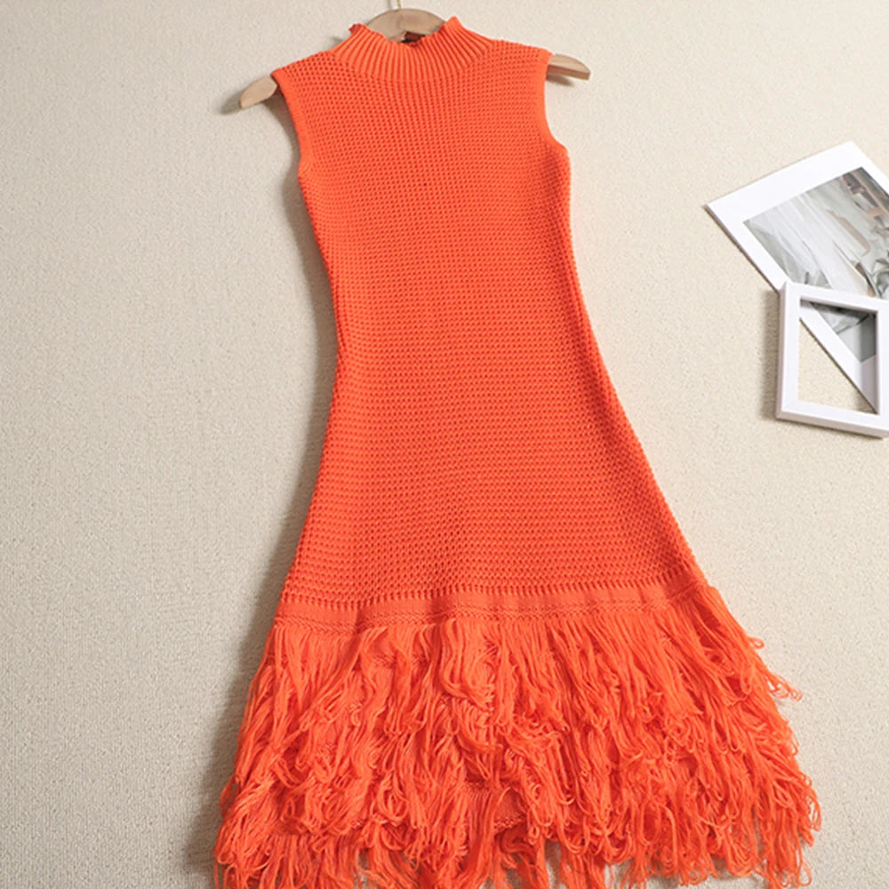 Tassel A-Line Bodycon Mini Dress | Inspired by Neslihan Atagül