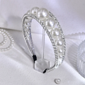Pearl Beaded Bridal Headband | Inspired by Jisoo