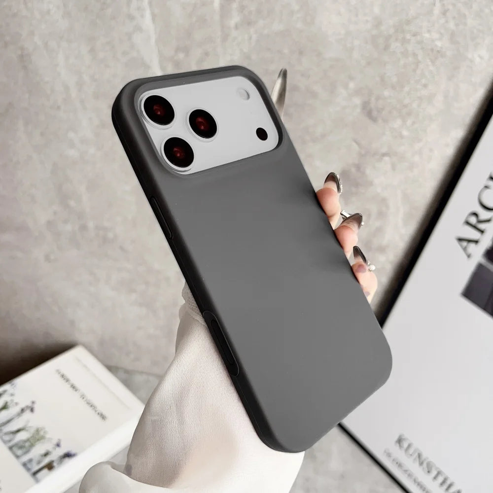 Liquid Silicone Phone Case For iPhone 17 16 ProMax 14 12 13 15 Pro Case for iPhone 17 16 13 12 Pro Max 14 15 Plus With Box Cover