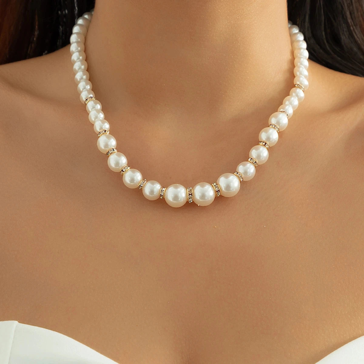 Pearl Layered Necklace | Meri