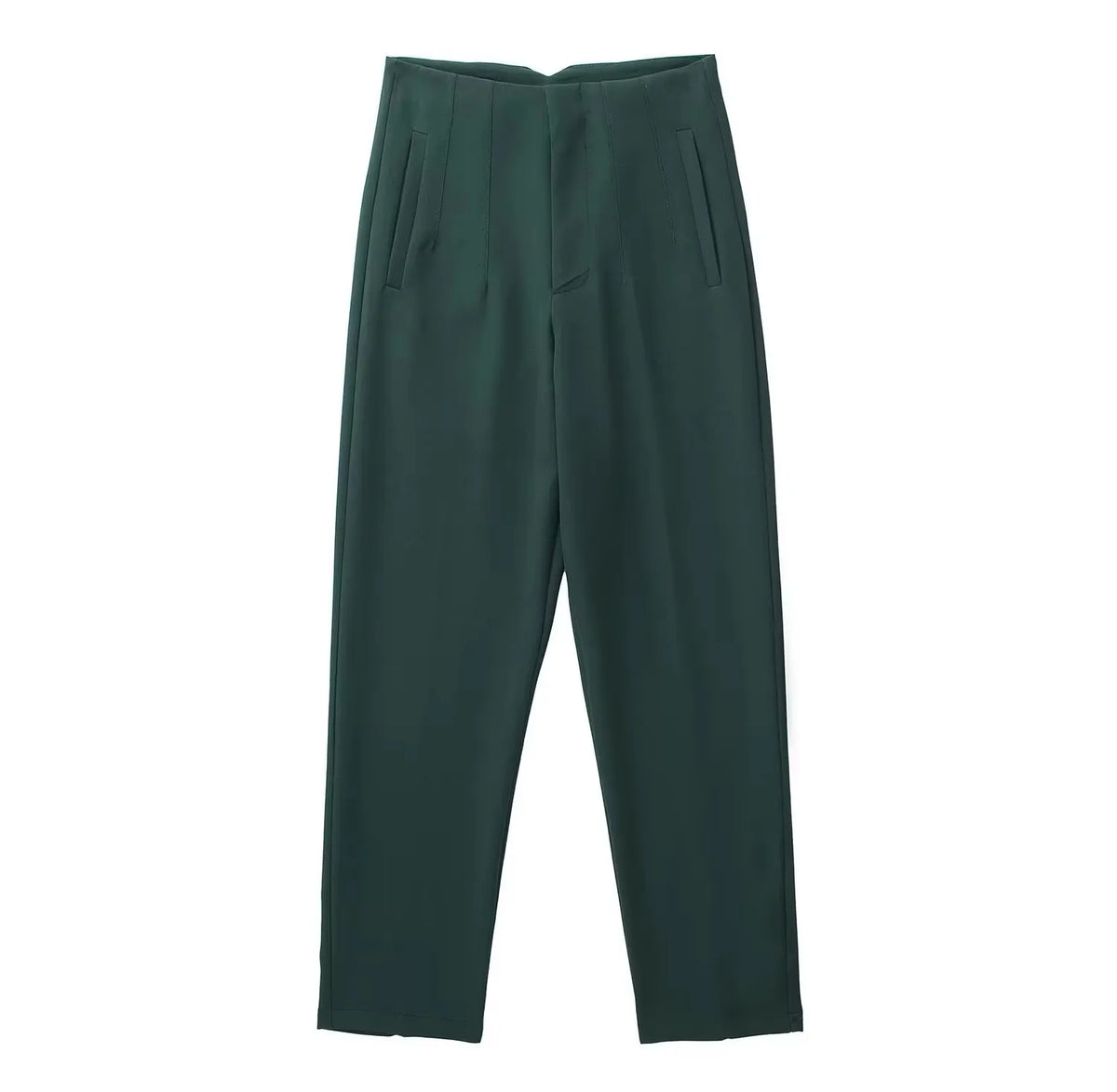 High Waist Slim Pencil Ankle Pants | Inspired by Pınar Deniz