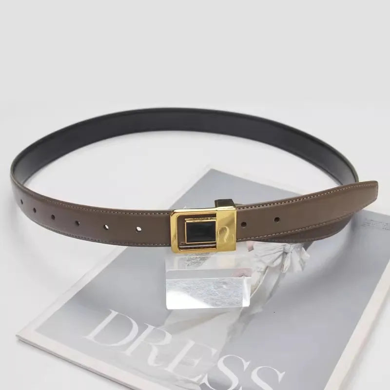 Slim PU Leather Waist Belt | Inspired by Hande Erçel