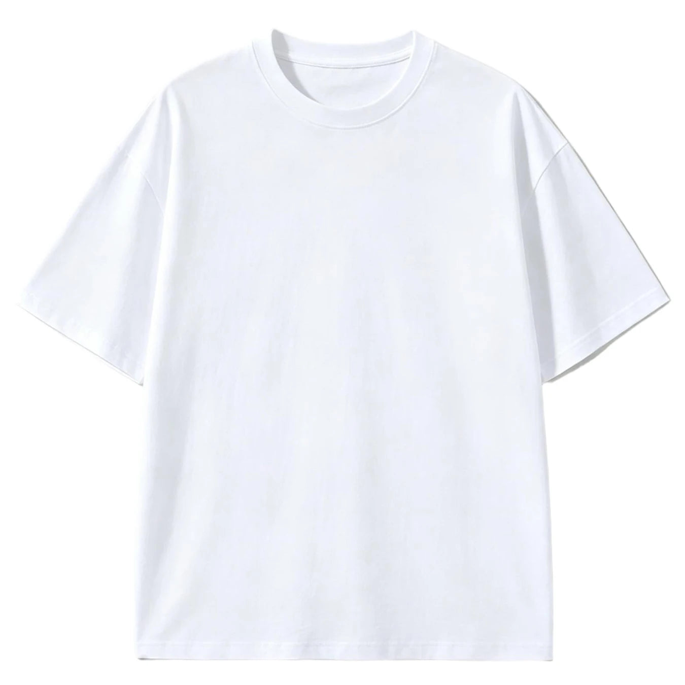 Solid DailyTee Family Korean Style T-Shirt Women Cotton Y2K Crewneck T Shirts All-Match Summer Clothing Comfortable Loose Top