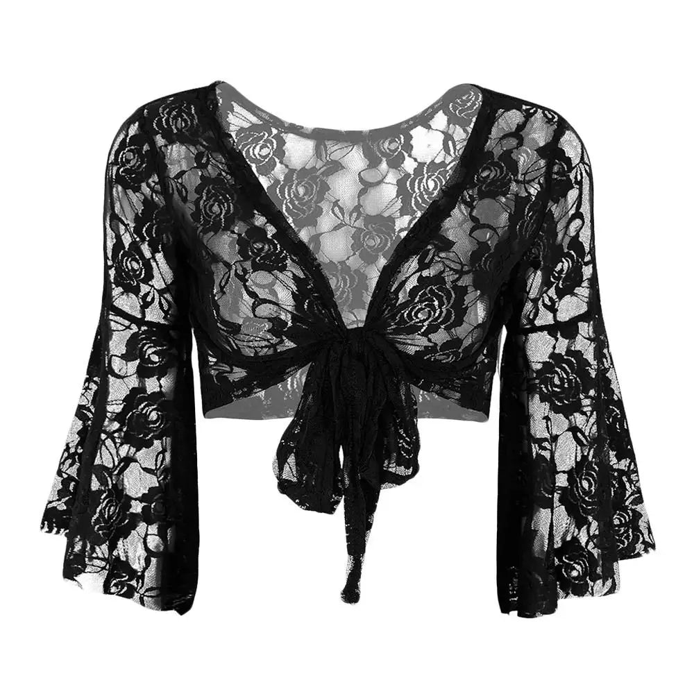 Lace Belly Dance Shrug Cardigan | Inspired by Şeyma