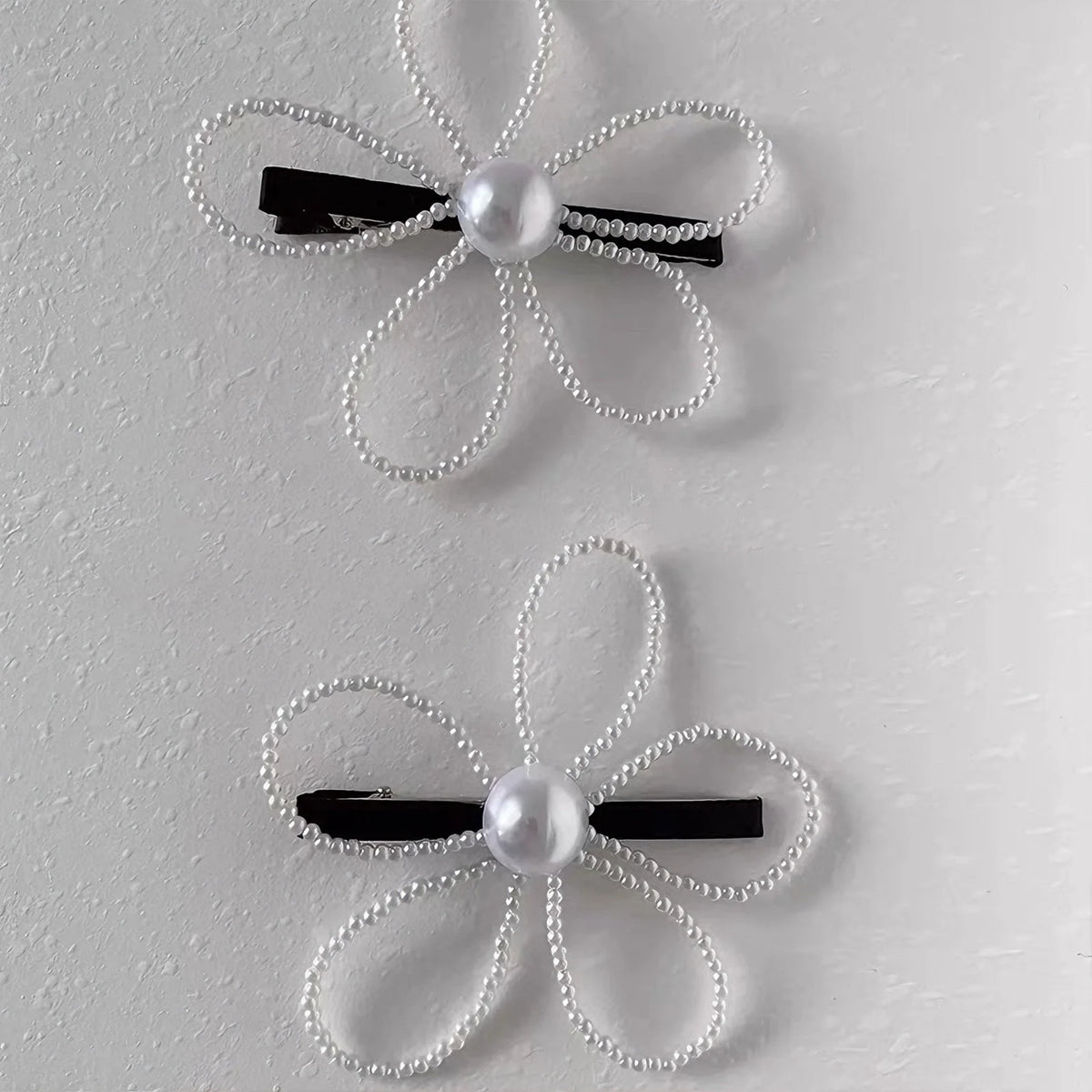 Pearl Flower Hair Clip Barrette | Inspired by Wonyoung