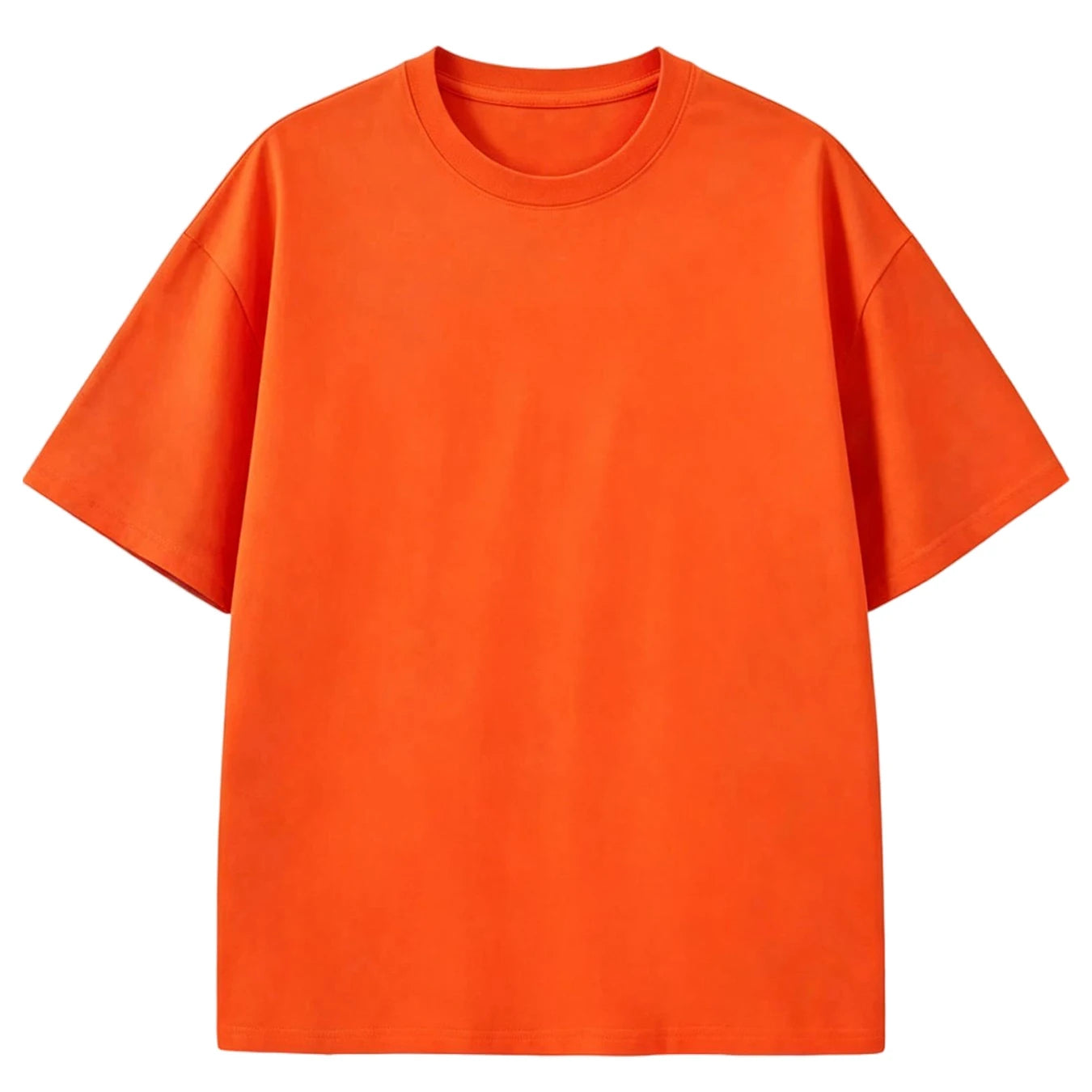 Solid DailyTee Family Korean Style T-Shirt Women Cotton Y2K Crewneck T Shirts All-Match Summer Clothing Comfortable Loose Top
