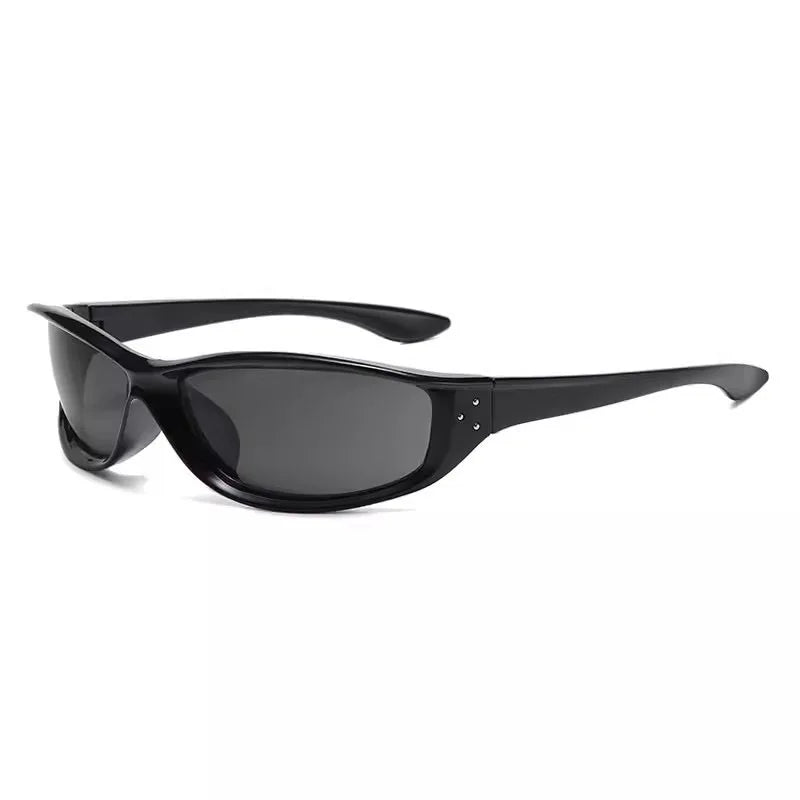 European and American Style Vintage Y2K Hot Girl Riding Sunglasses UV Protection Seaside Travel Cool Pose Photo Sun Glasses