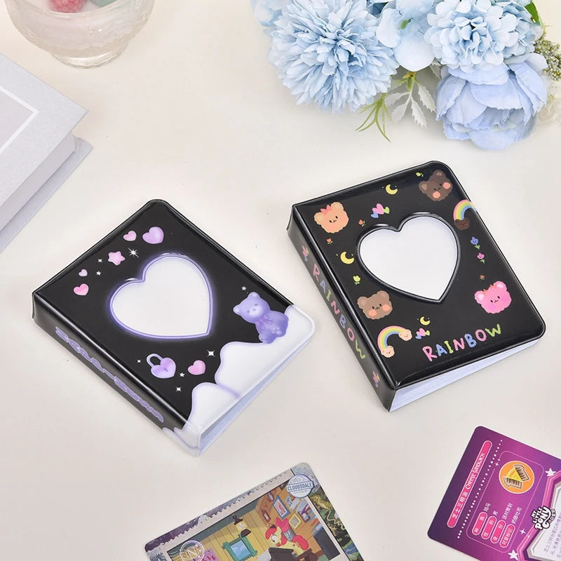 Kpop Photo Album Mini 3 Inch Album Photo Photocard Holder Idol Binder Photo Card Holder Card Collect Book Picture Protector 포토카드