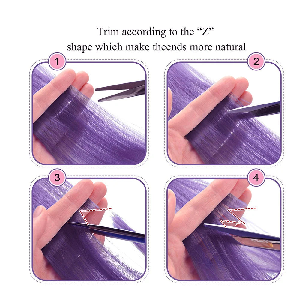 Colored Clip-in Hair Extensions | Inspired by Zeynep Oktay