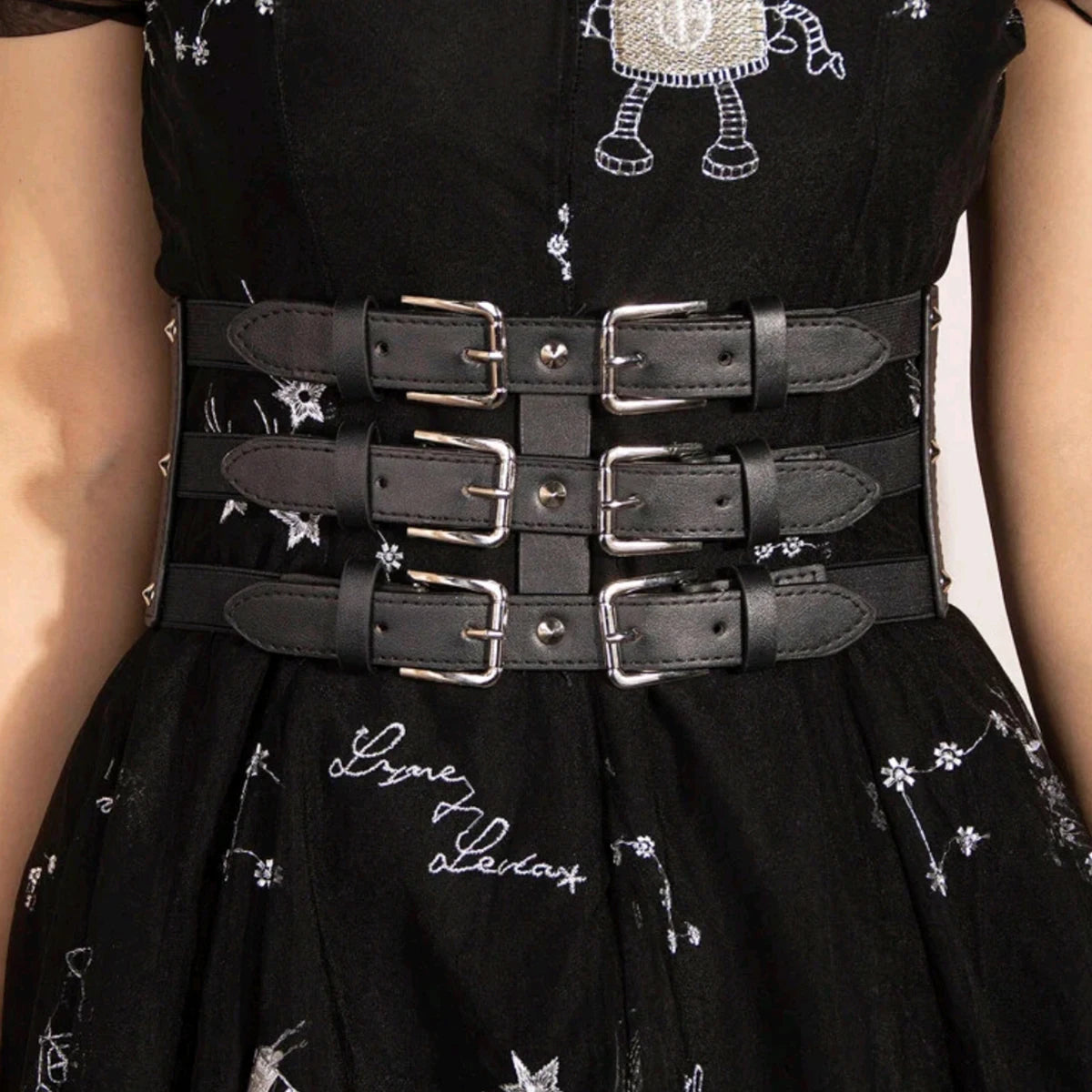 Elastic Corset Waist Belt | Inspired by Lisa
