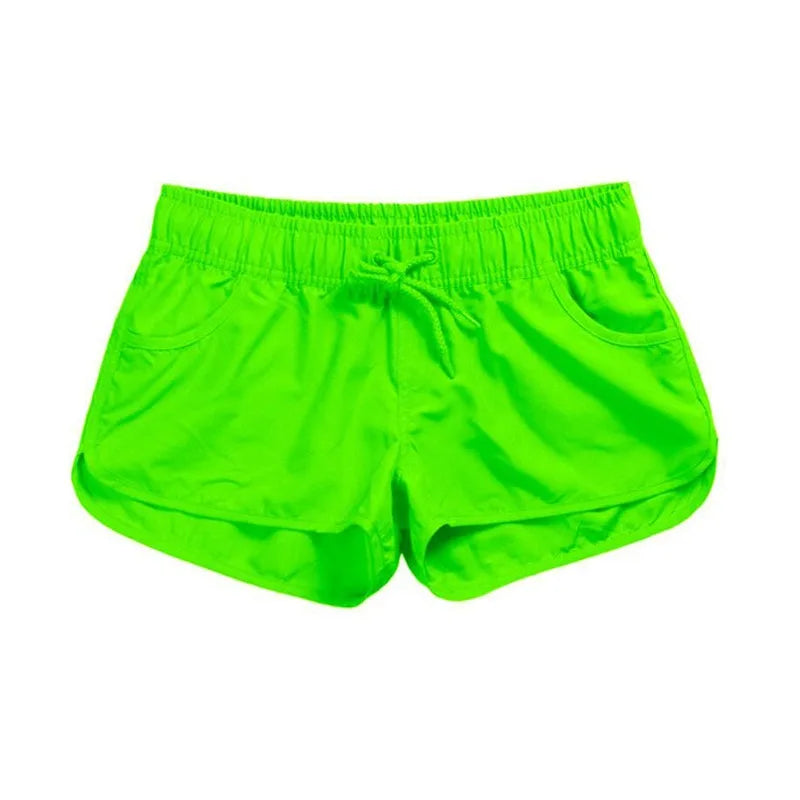 High-Waist Lace-Up Knit Shorts | Inspired by Karina