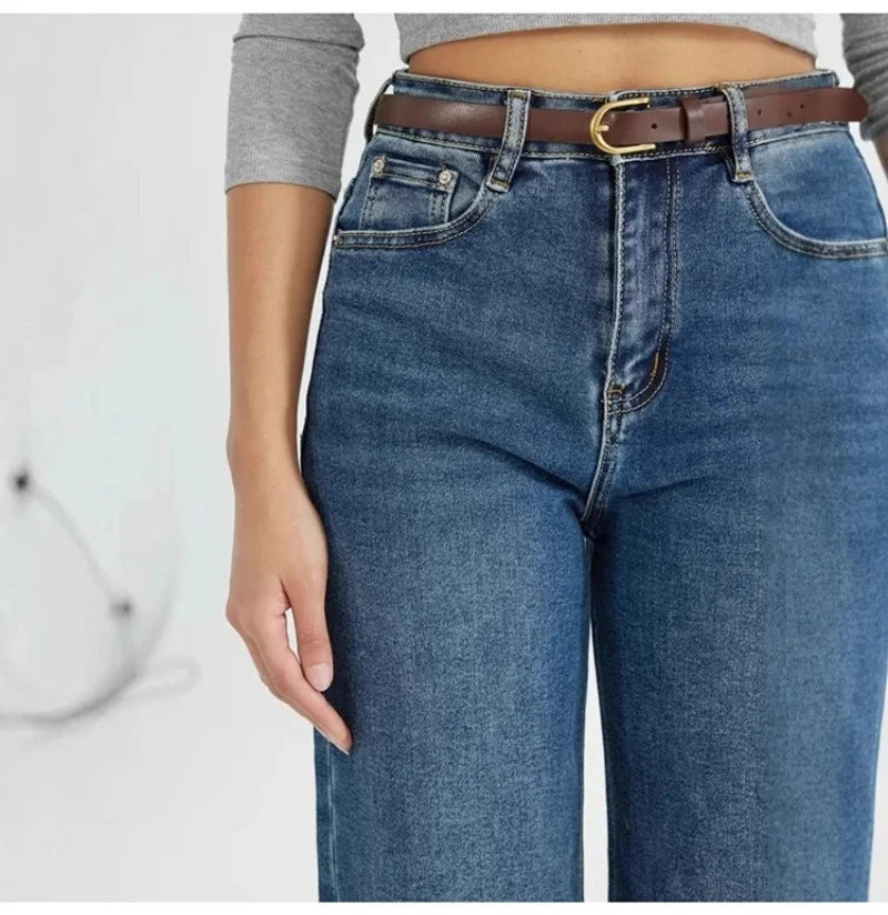 Straight Leg Vintage Denim Pants | Inspired by Hande Erçel