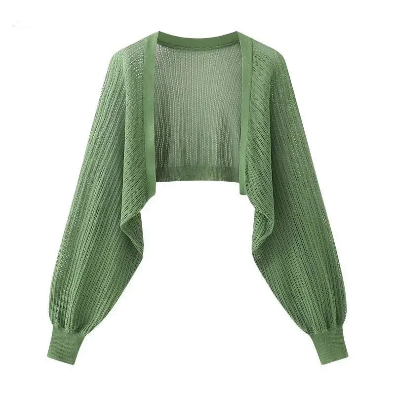 Ice Silk Knit Sun-Proof Cardigan Shawl | Inspired by Wonyoung