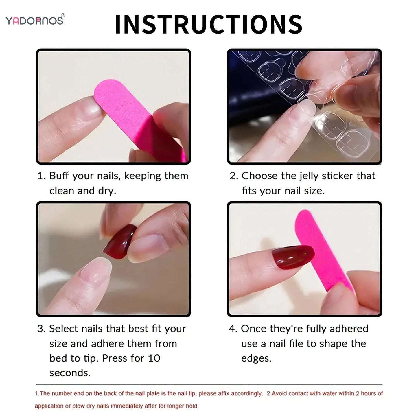24pcs Sweet Pink Press On Nails Pink Bowknot Design French Almond Fake Nails Glossy Fashion Korean False Nail Patches Manicure