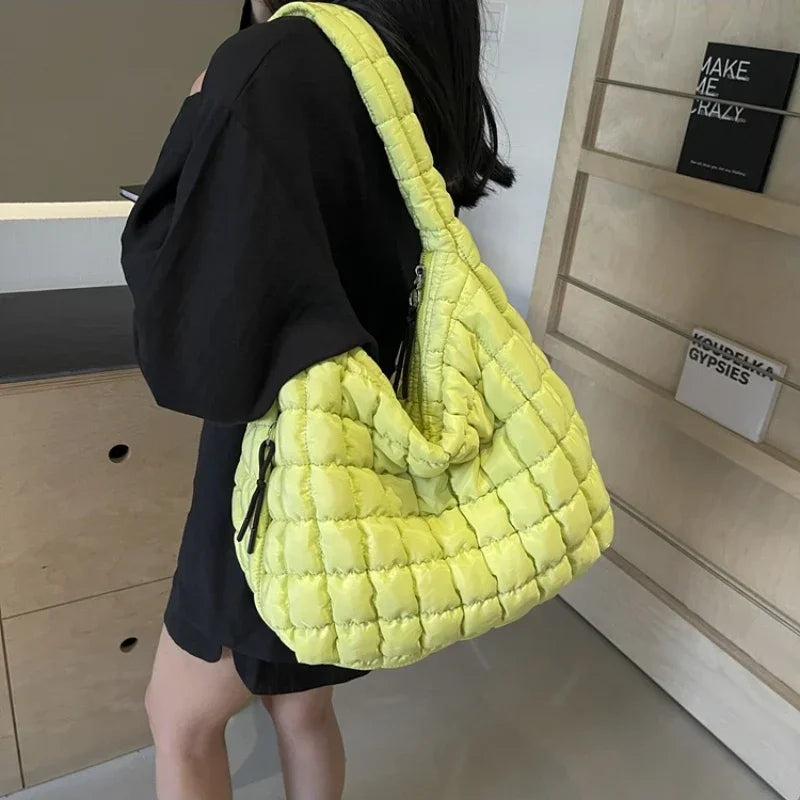 Solid Large Capacity Crossbody Bags Solid Fashion Interior Compartment 2024hot Sale Bags for Women Zipper Nylon Women's Handbags