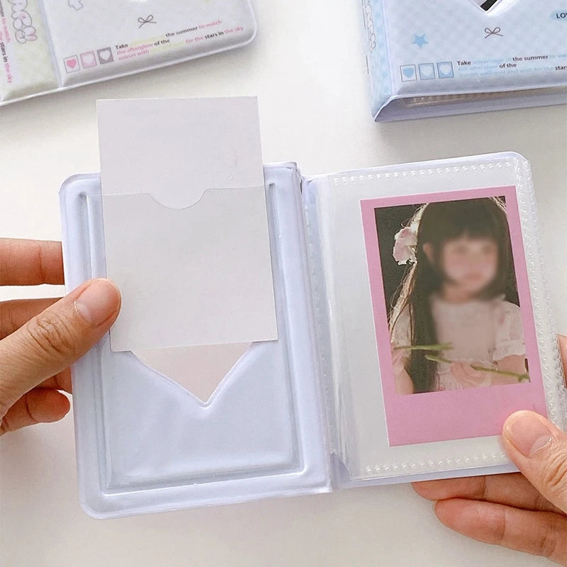 Kpop Photo Album Mini 3 Inch Album Photo Photocard Holder Idol Binder Photo Card Holder Card Collect Book Picture Protector 포토카드