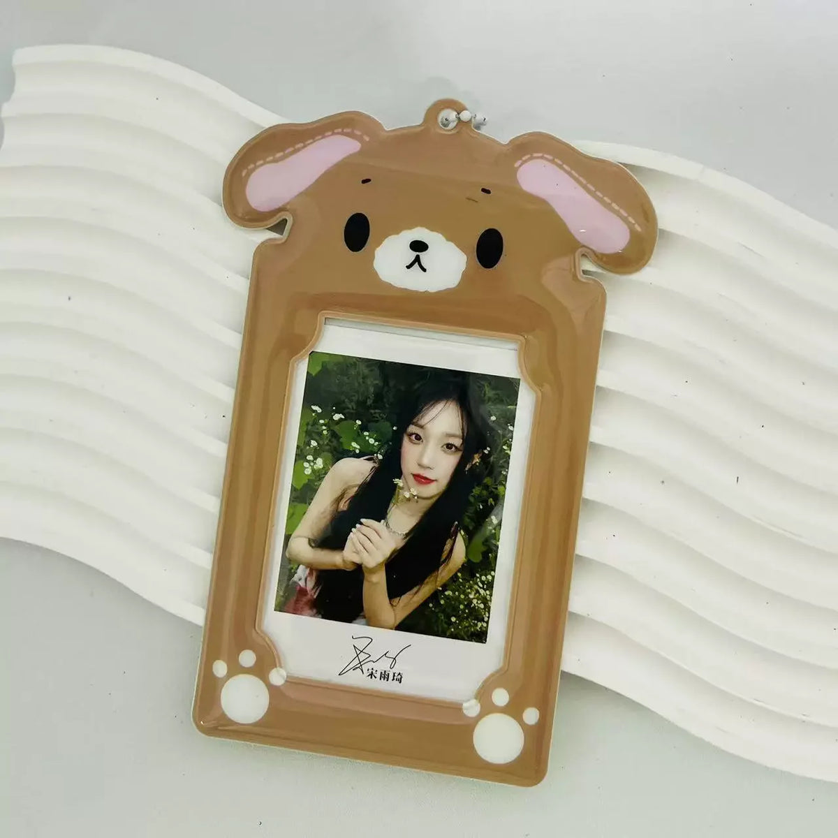 Cartoon Rabbit K-pop Photocard Holder