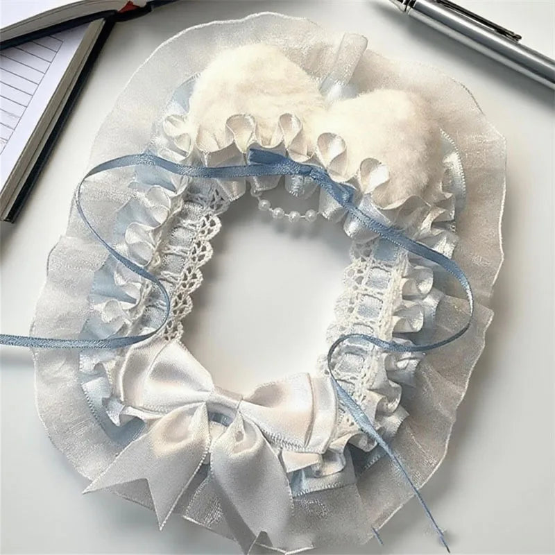 Cat Ear Lace Bow K-pop Photocard Holder