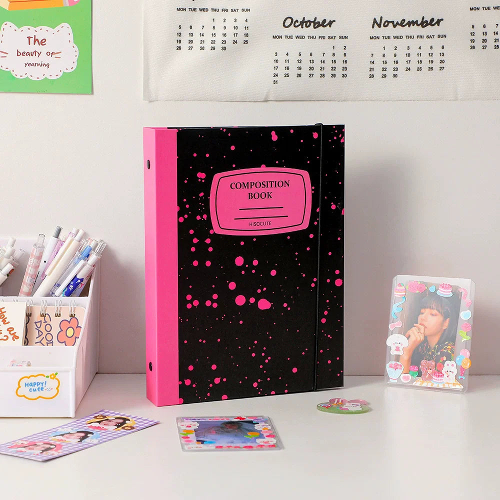 A5 Cartoon Photobook Album Binder Photos or Cards Stickers Photocard Book Instax Mini Scrapbooking Scrap Book Album