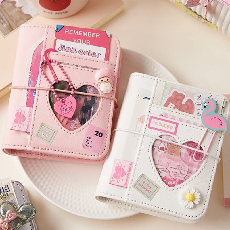 Heart Shaped Mini Ring Binder