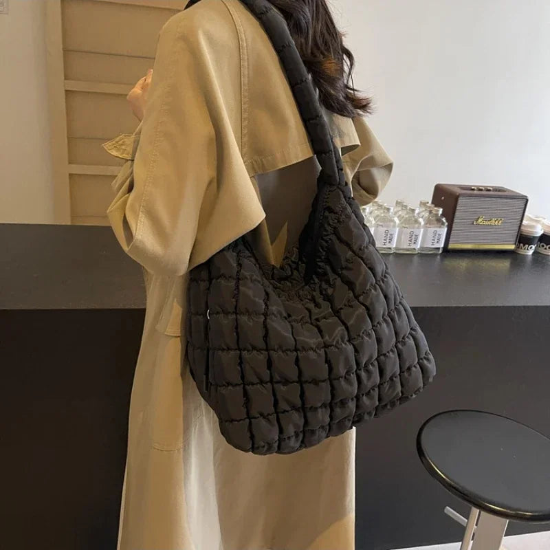 Solid Large Capacity Crossbody Bags Solid Fashion Interior Compartment 2024hot Sale Bags for Women Zipper Nylon Women's Handbags