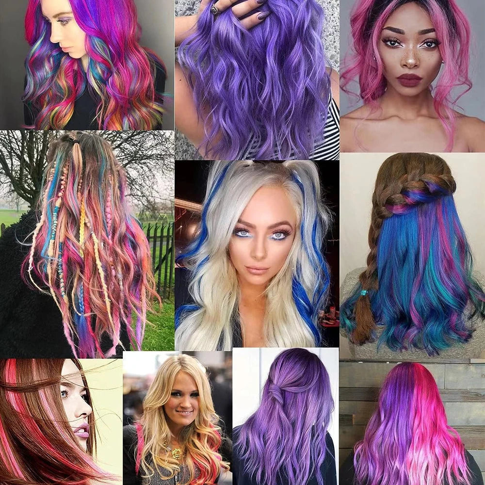 Colored Clip-in Hair Extensions | Inspired by Zeynep Oktay
