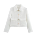 Double Pocket Patch Short Jacket | Inspired by Hande Erçel