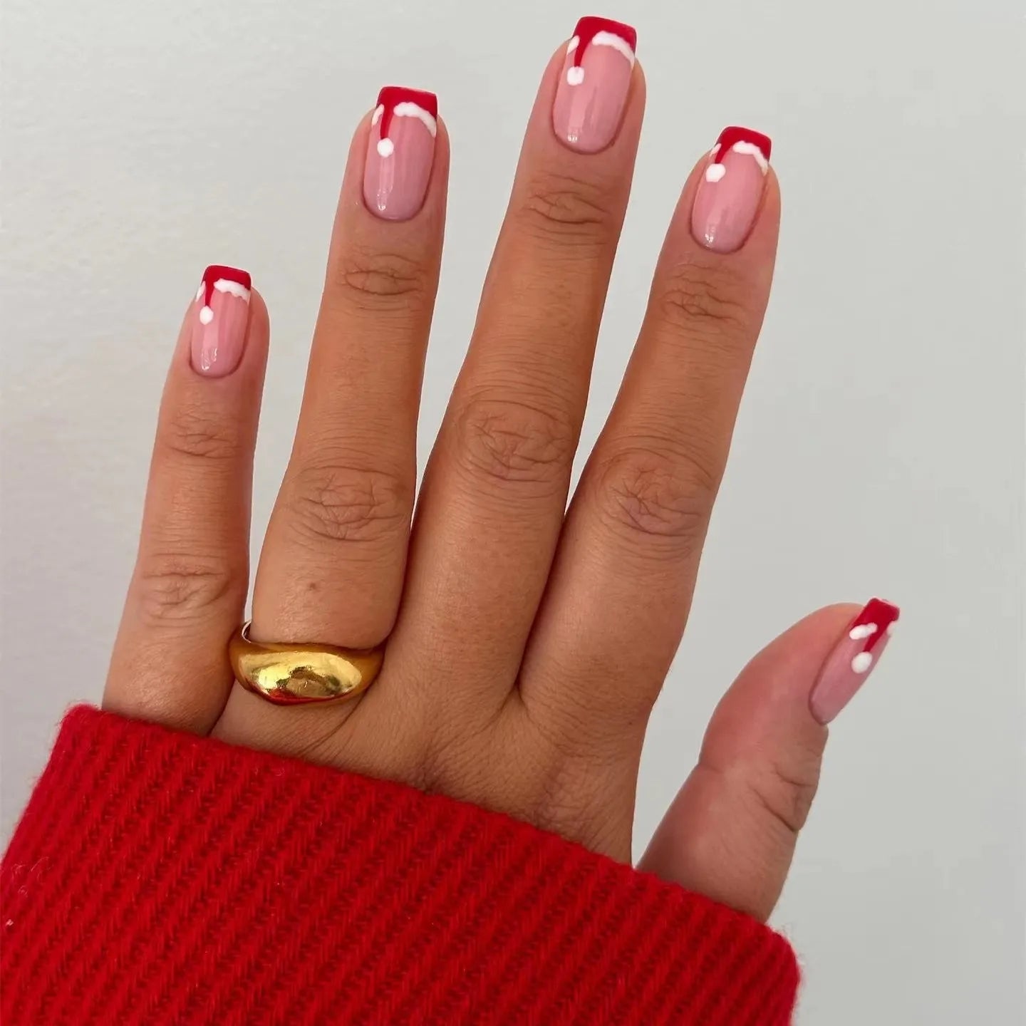 24pcs Cheap Love Wear Nail Almond Medium Press on Nails Cute Removable Beige Long False Nails Summer Korean Removable Nail Art