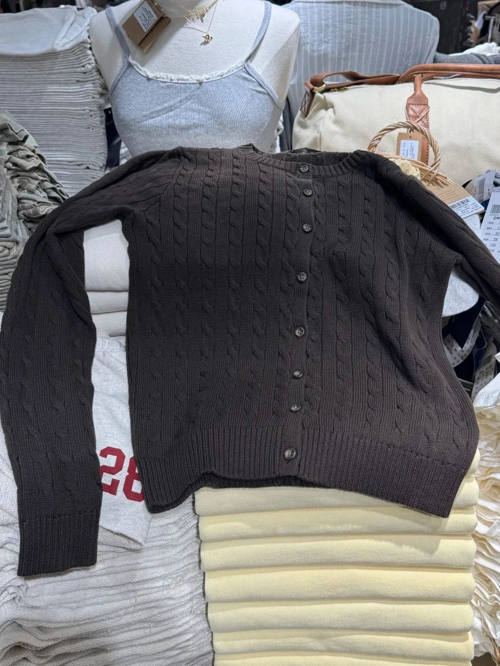 Twisted Flower Solid Sweater Cardigan Autumn Long Sleeve O-neck Single Breasted Cotton Knitwear Casual All-match Sweet Sweaters