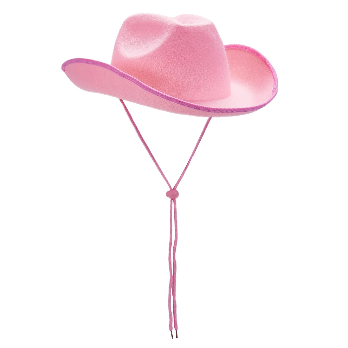 Wide Brim Furry Trim Cowboy Hat | Inspired by Zeynep Oktay