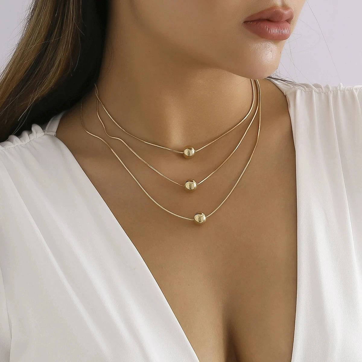 Pearl Layered Necklace | Meri