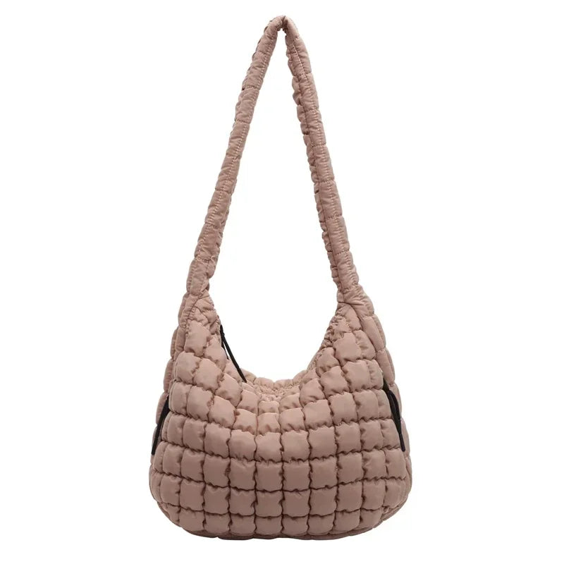 Solid Large Capacity Crossbody Bags Solid Fashion Interior Compartment 2024hot Sale Bags for Women Zipper Nylon Women's Handbags