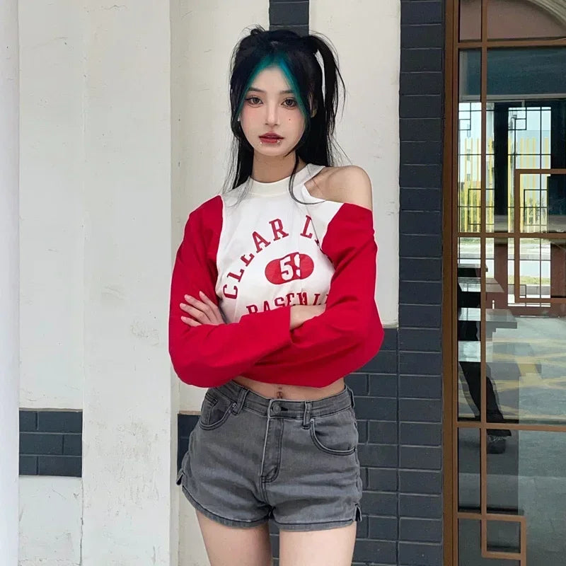 K-pop Idol Outfit Women Crop Tops Jazz Dancewear Streetwear Hip Hop Clothes Stage Costume Festival Clothing Dancer Outfit 2025