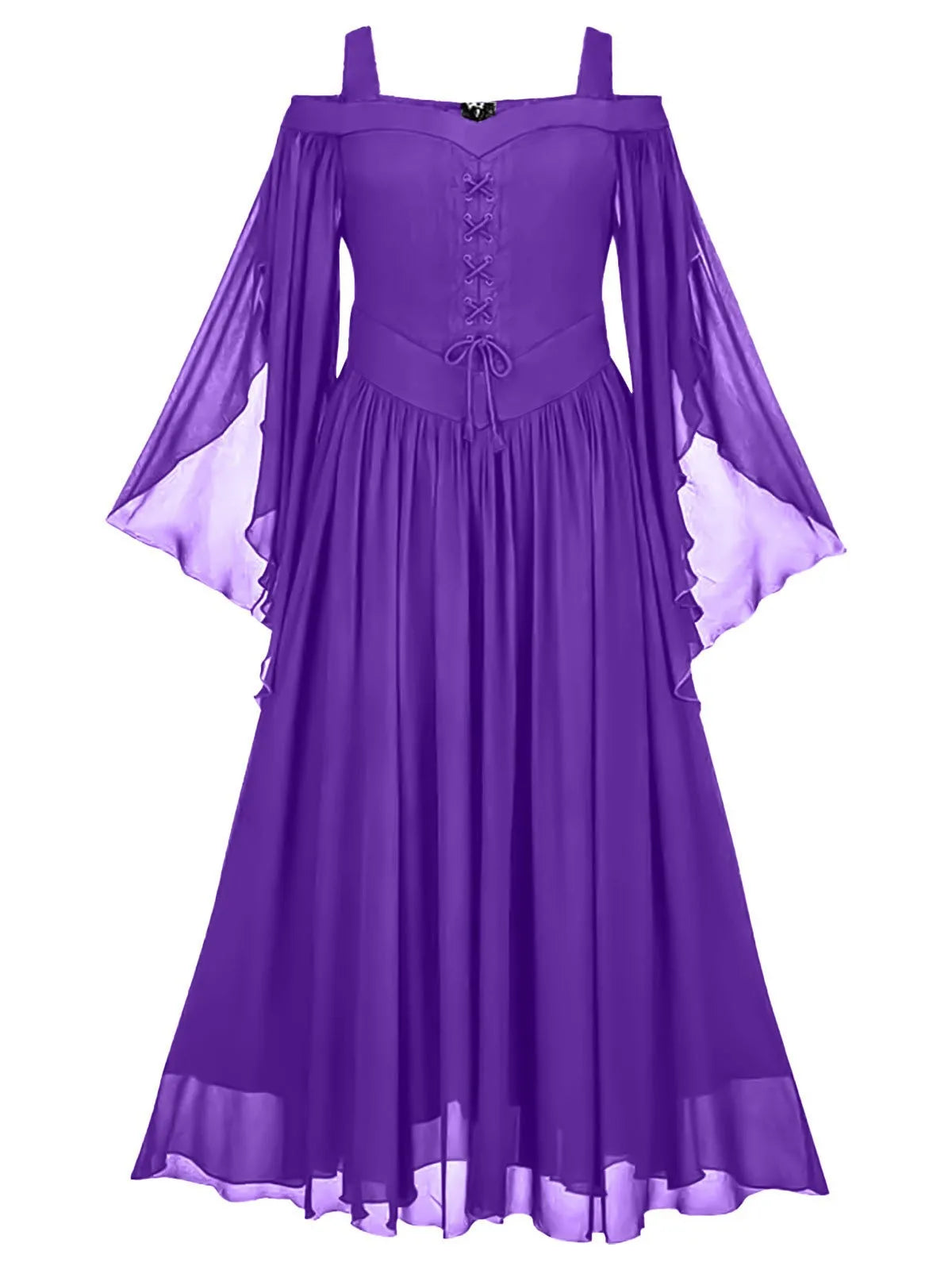 Medieval Punk Elf Dress Cosplay Halloween Costumes Women Palace Christmas Carnival Witch Princess Victorian Gown Robe Vestido