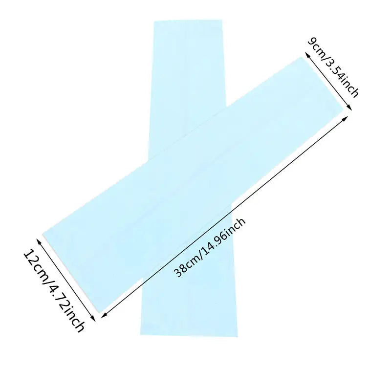 1Pair Arm Sleeves Summer Sun UV Protection Ice Cool Cycling Running Fishing Climbing Driving Arm Cover Warmers For Men Women