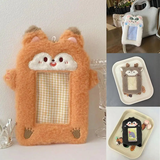 High Quality Multifunctional Photocard Case Animal Shape Durable card holder Portable Card Case Gift