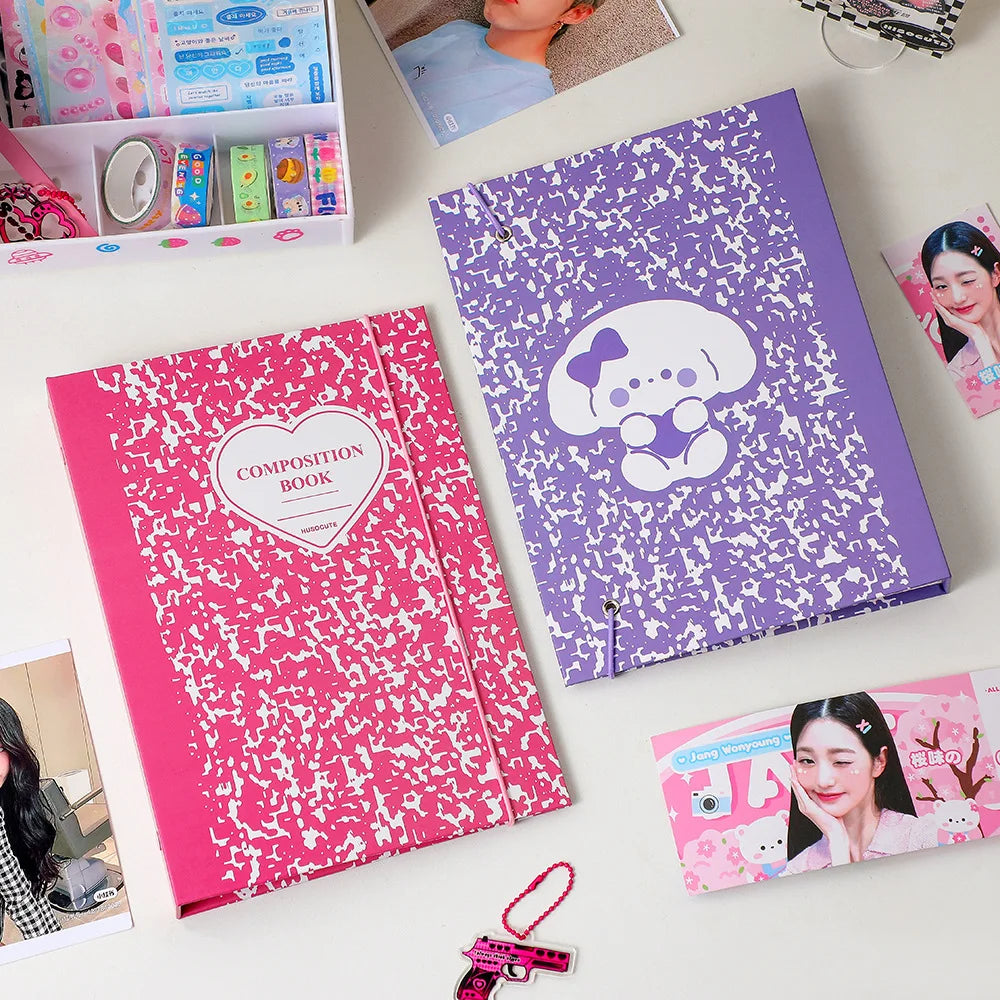 A5 Cartoon Photobook Album Binder Photos or Cards Stickers Photocard Book Instax Mini Scrapbooking Scrap Book Album