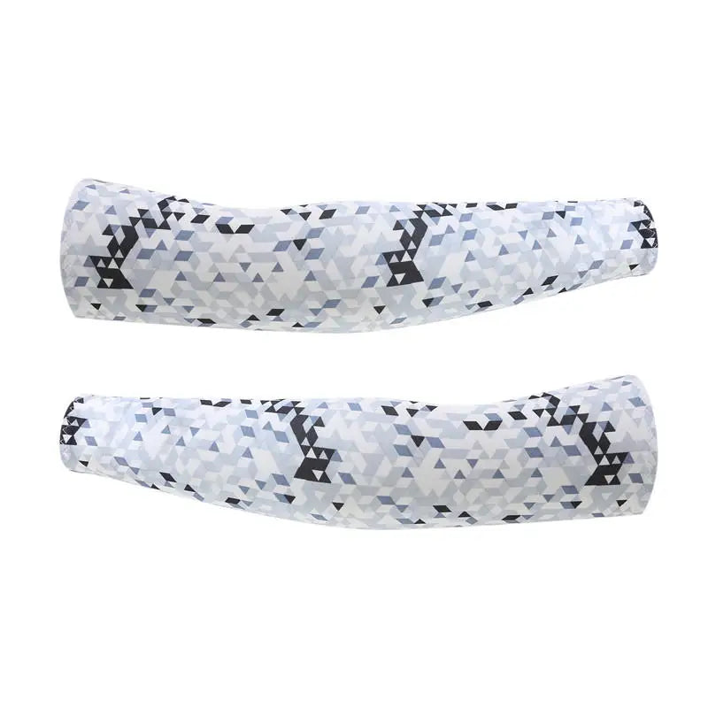 1Pair Arm Sleeves Summer Sun UV Protection Ice Cool Cycling Running Fishing Climbing Driving Arm Cover Warmers For Men Women