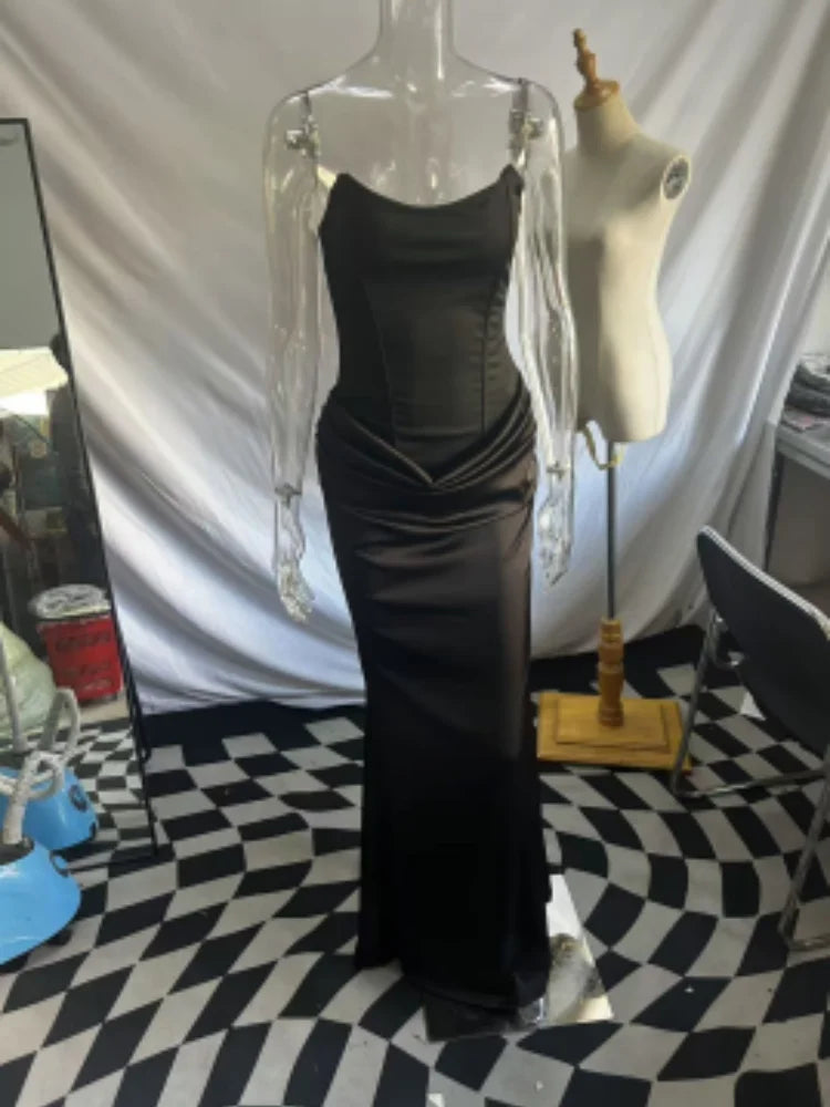 Short Sleeve Fit & Flare Floor-Length Dress | Inspired by Hande Erçel
