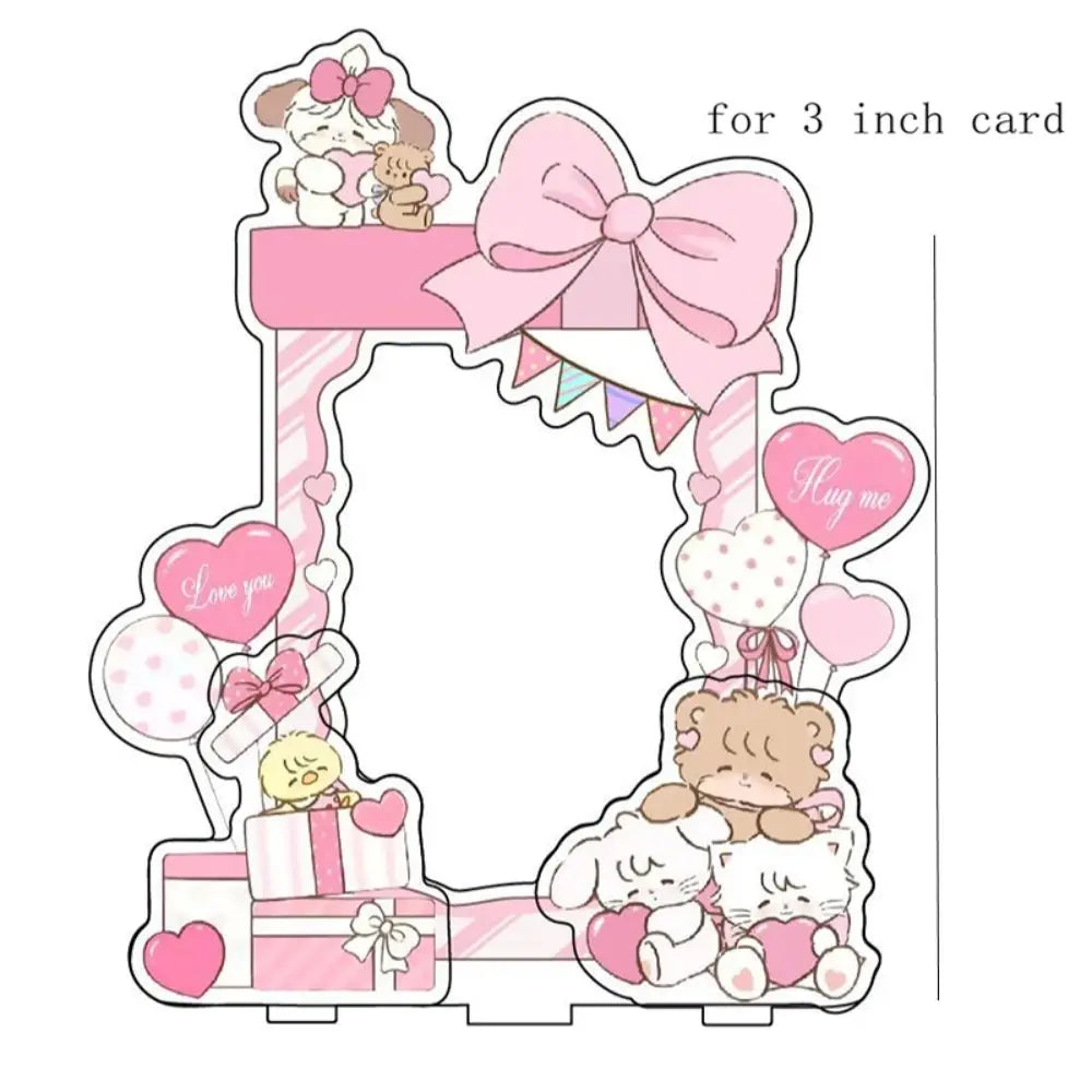 Cute K-pop Photocard Display Frame