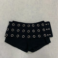 Geometric High Street Elastic Waist Shorts | Inspired by Ningning